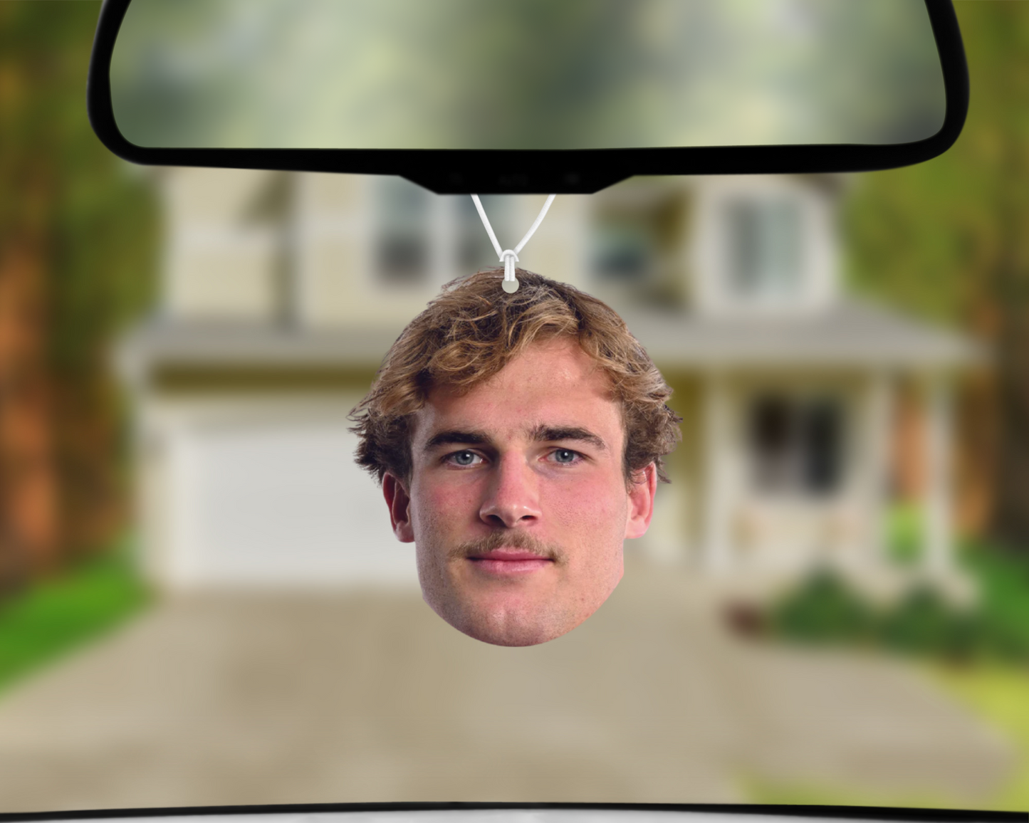 Big Head - Toby Couchman Car Air Freshener