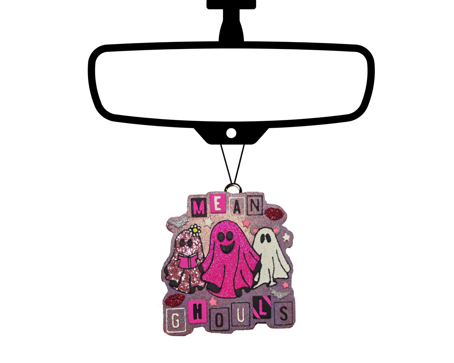 Mean Ghouls Blinged Car Freshie