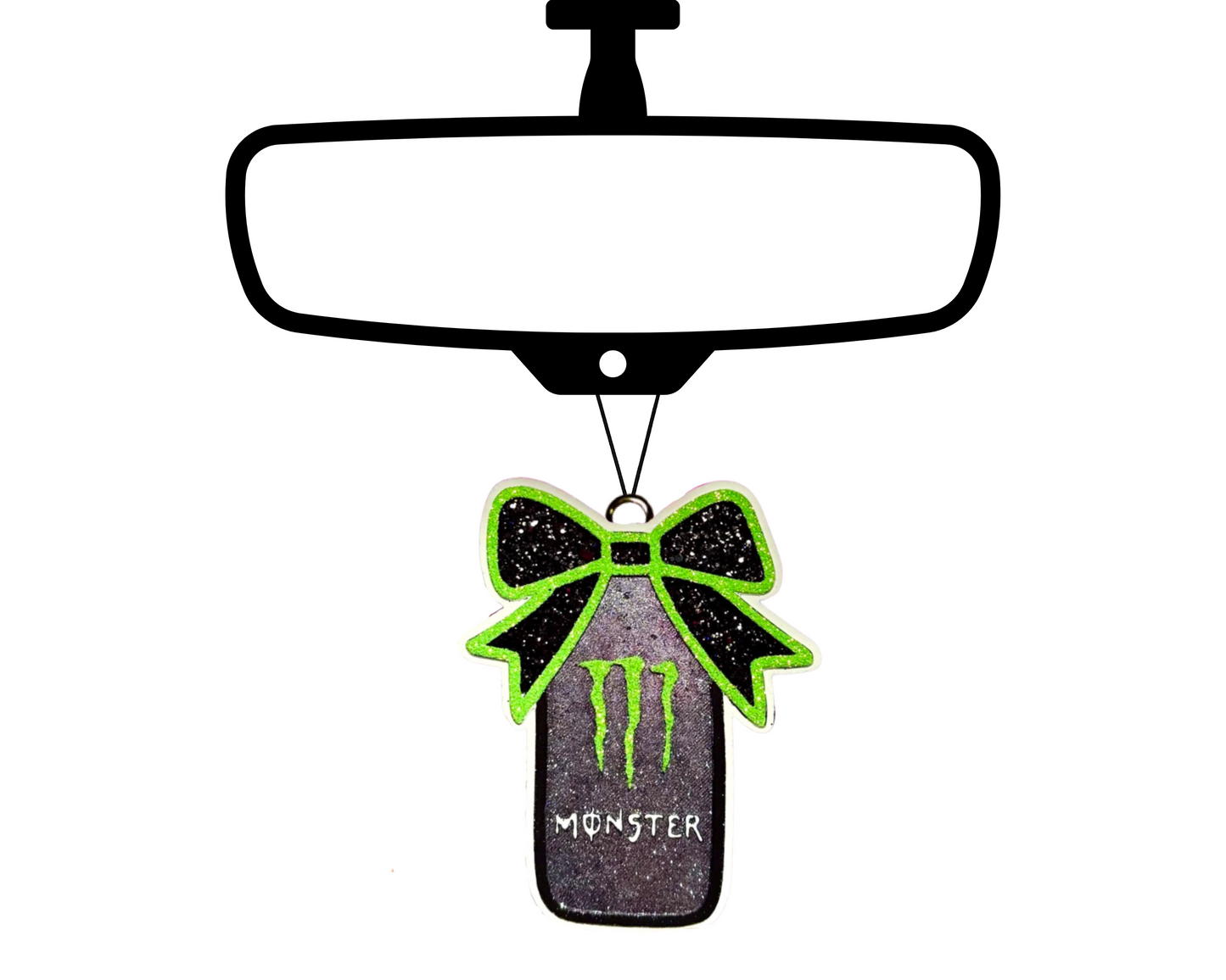 Monster Energy Drink Blinged Car Freshie