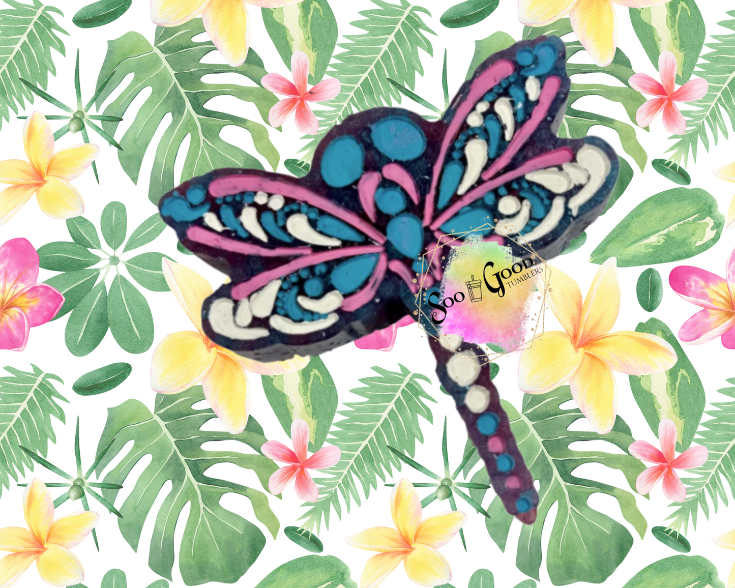 Dragonfly Blinged Car Freshie