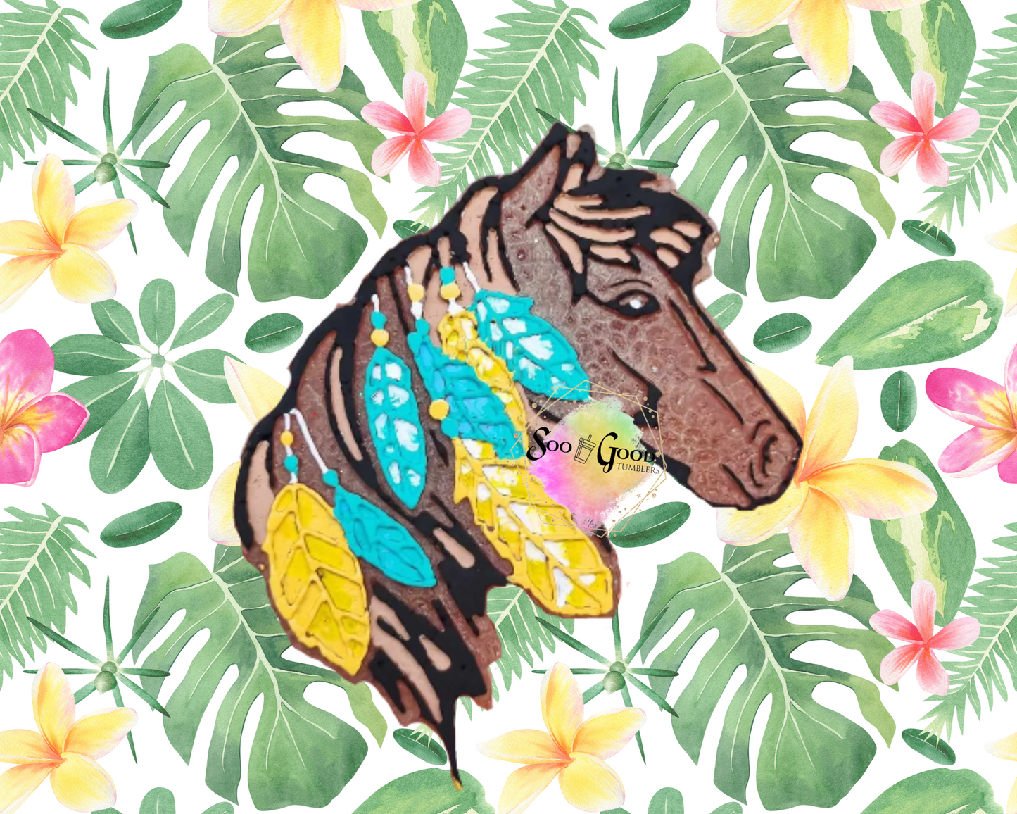 Horse Blinged Car Freshie