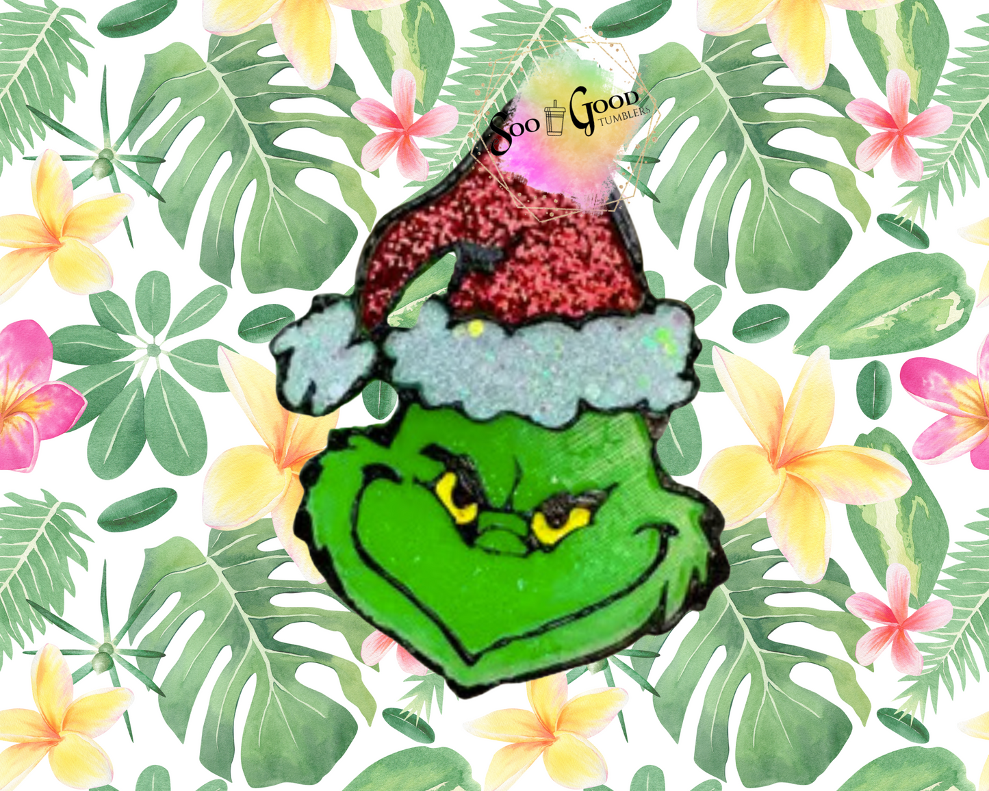 Grinch Blinged Car Freshie