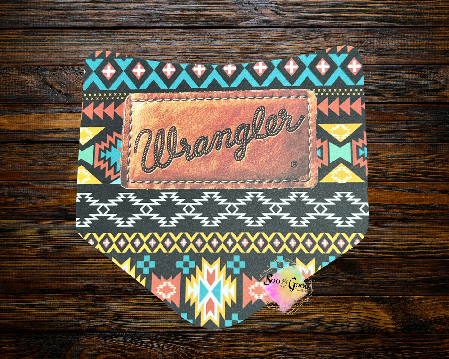 Aztec Wrangler Pocket Cardstock Car Freshie (Style 9)