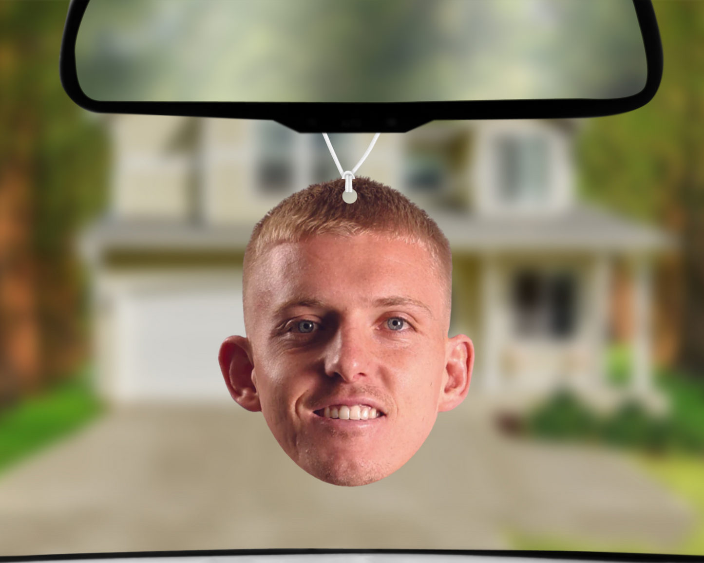 Big Head - Freddy Lussick Car Air Freshener