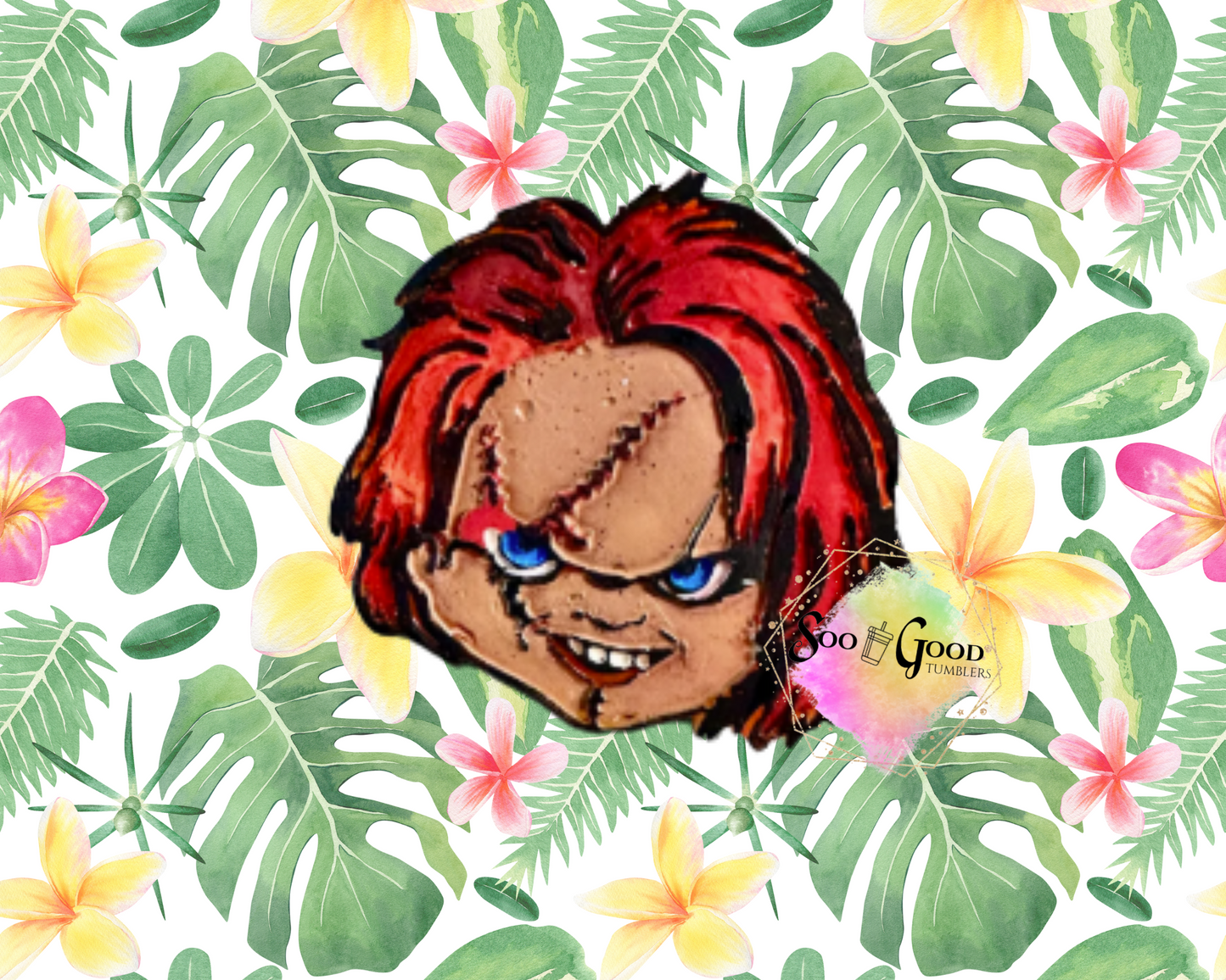 Chucky Blinged Car Freshie