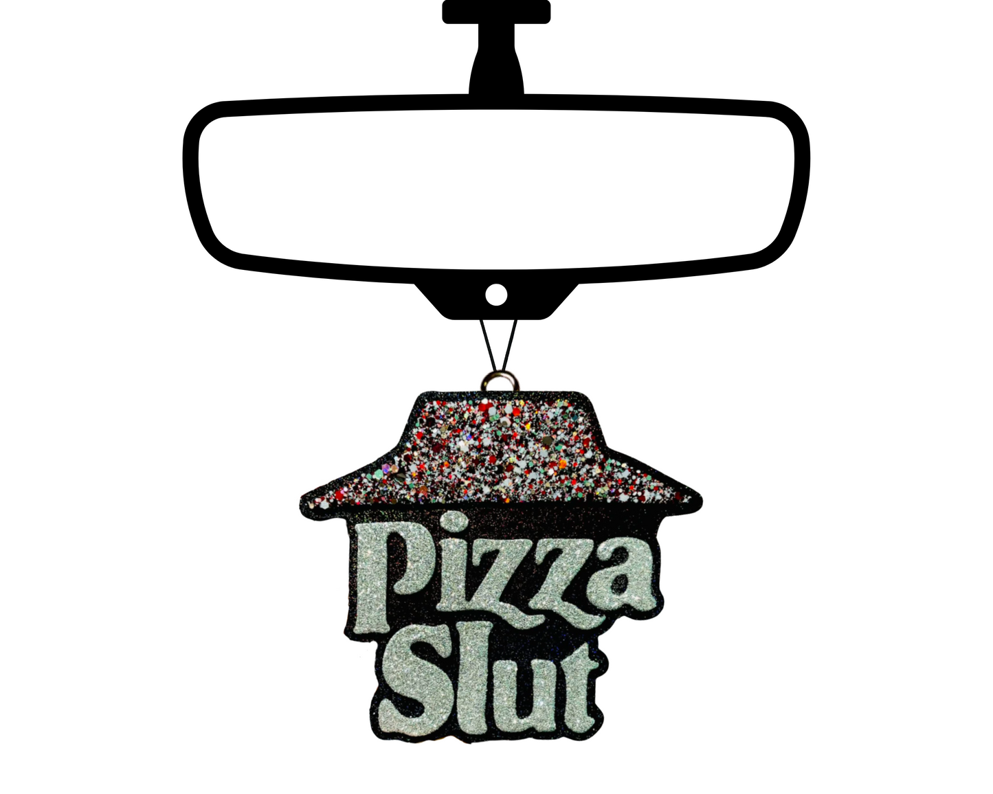 Pizza S*lut Blinged Car Freshie