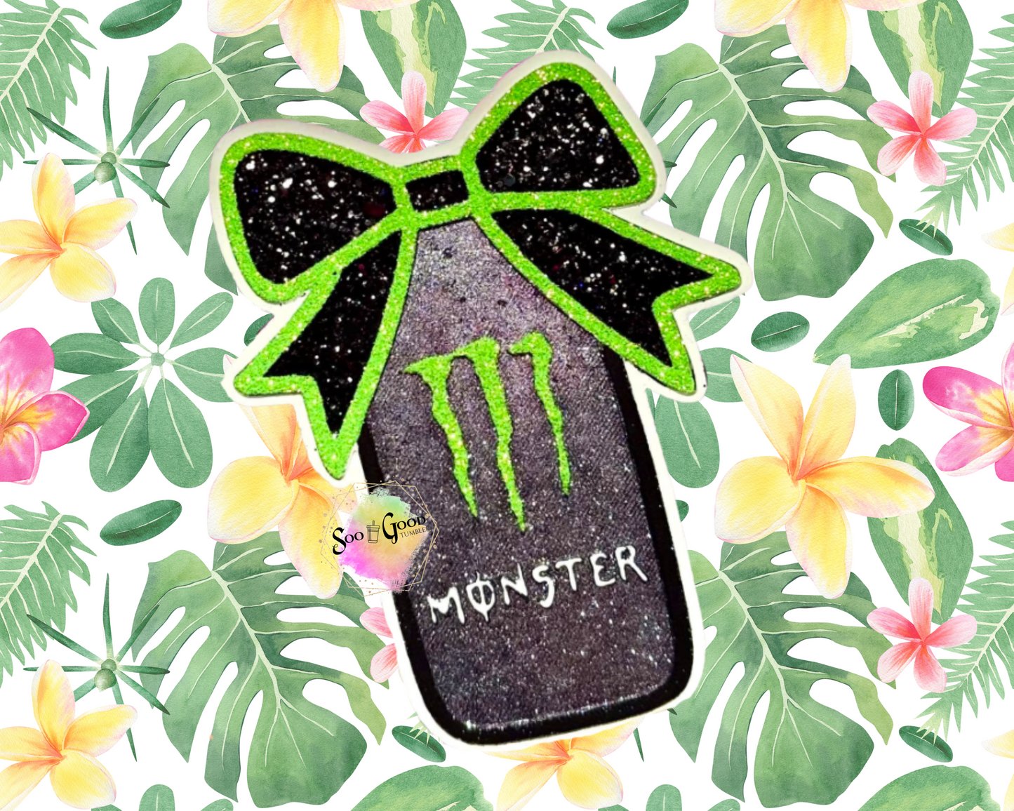 Monster Energy Drink Blinged Car Freshie