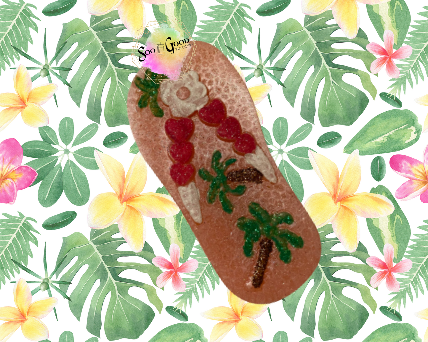 Thong (Flip Flop) Blinged Car Freshie