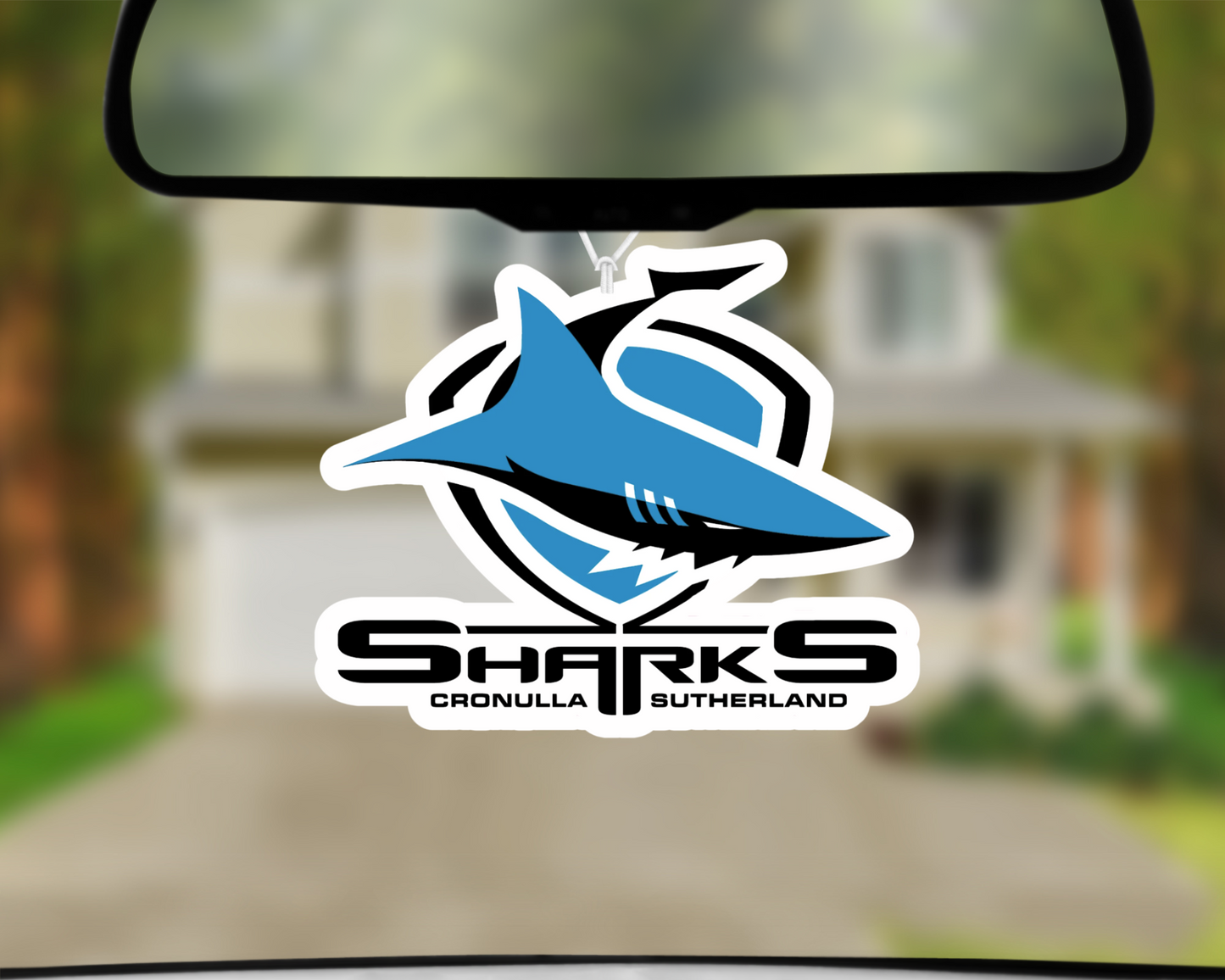 Cronulla Sharks Logo Car Air Freshener