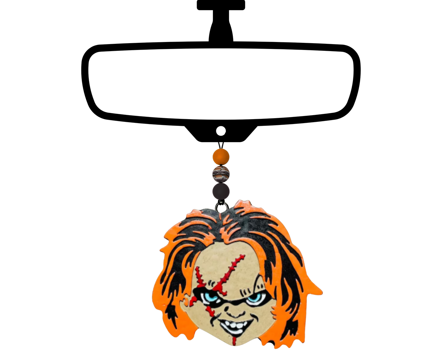 Chucky Blinged Car Freshie