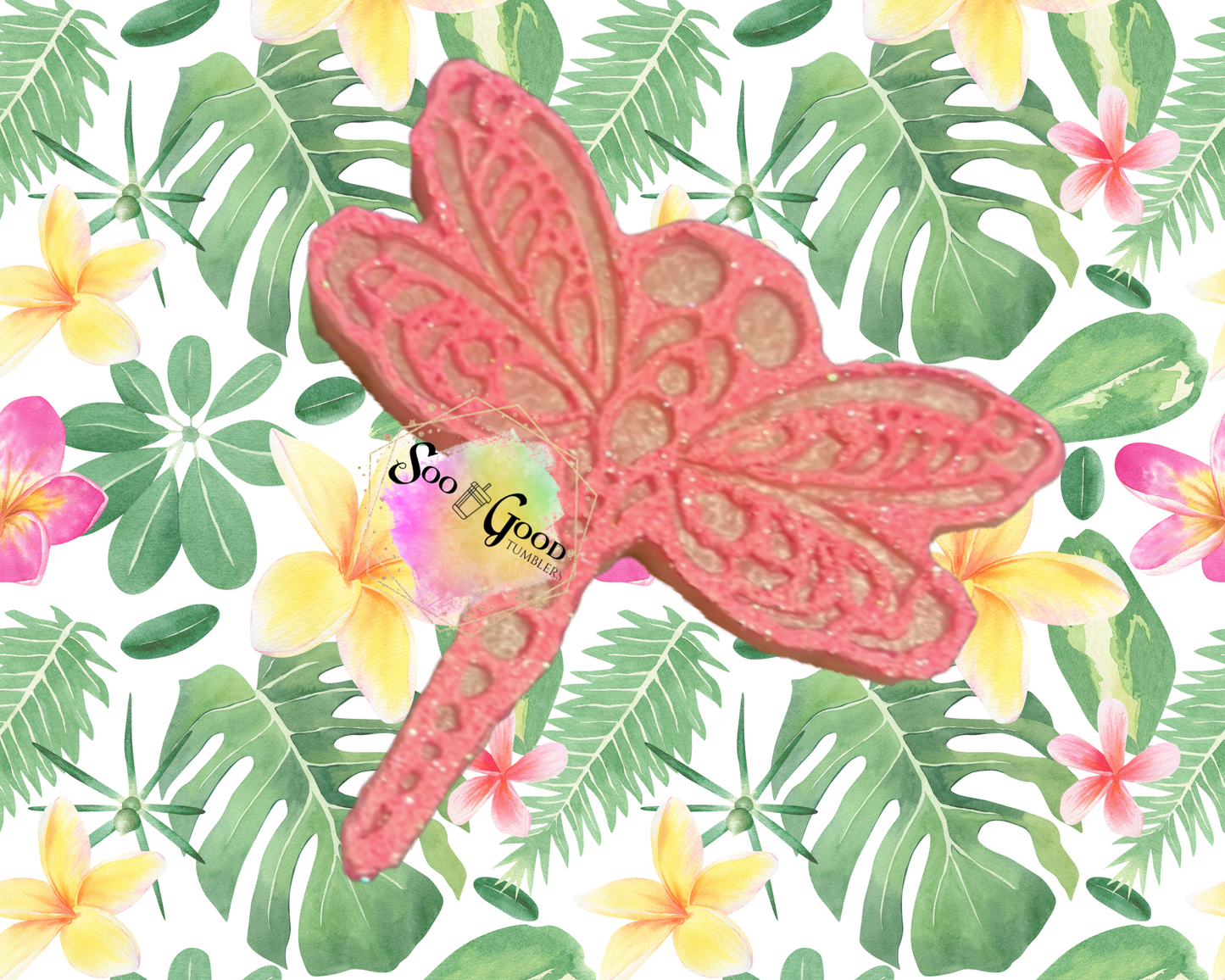 Dragonfly Blinged Car Freshie