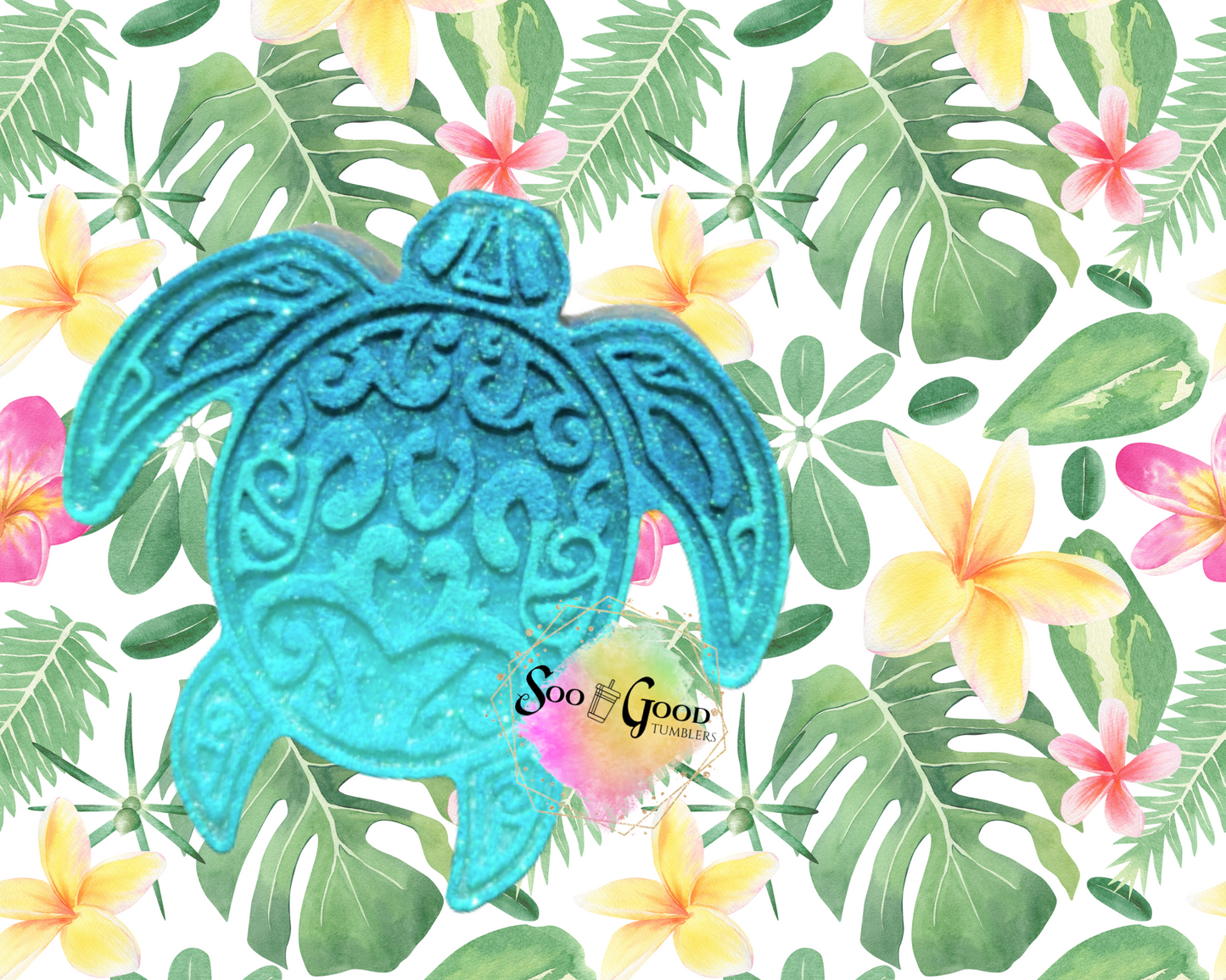 Sea Turtle Blinged Car Freshie