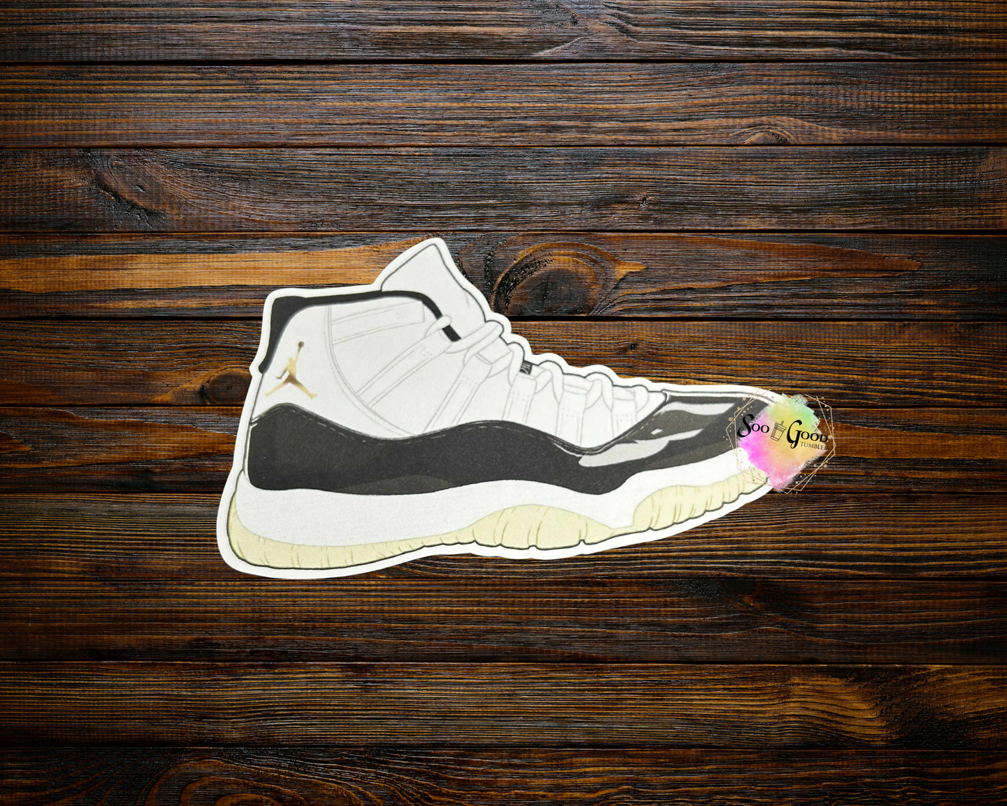 Nike Air Jordan Shoe Cardstock Car Freshie (Style 4)