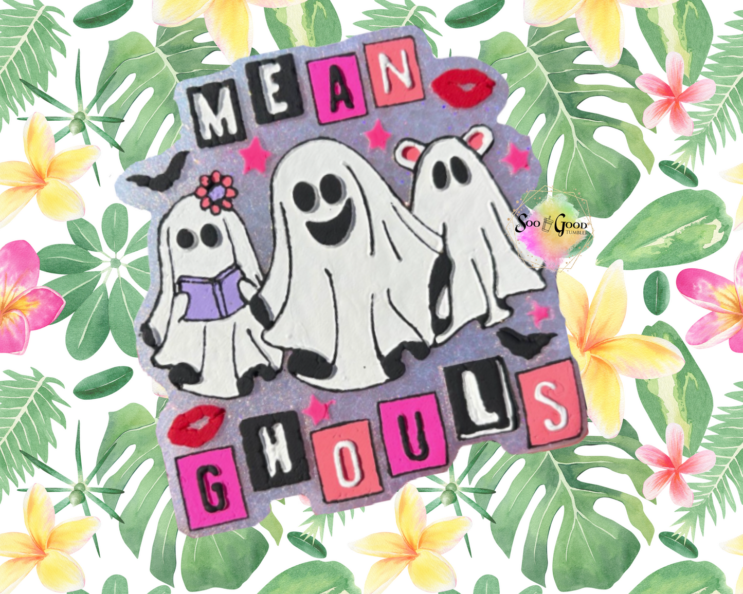 Mean Ghouls Blinged Car Freshie