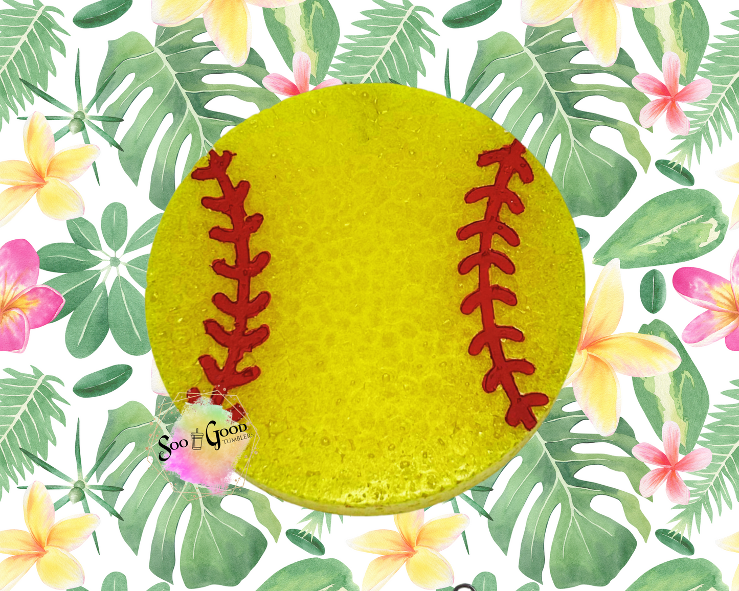 Softball/Baseball Blinged Car Freshie