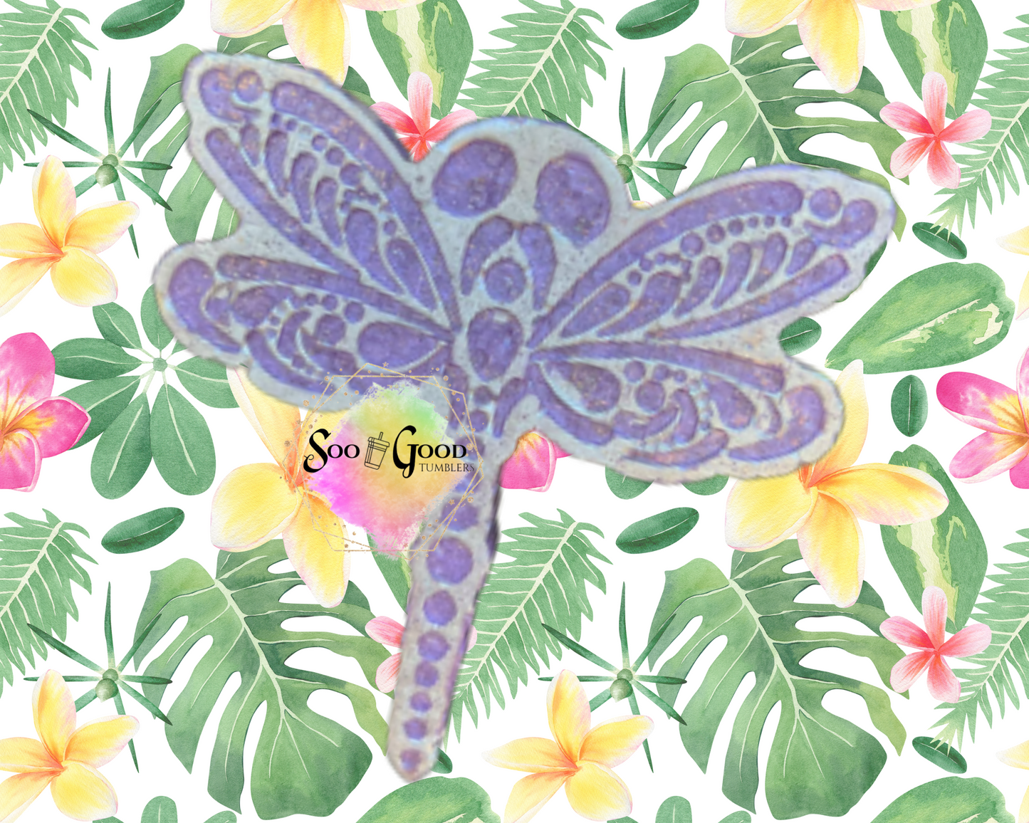 Dragonfly Blinged Car Freshie