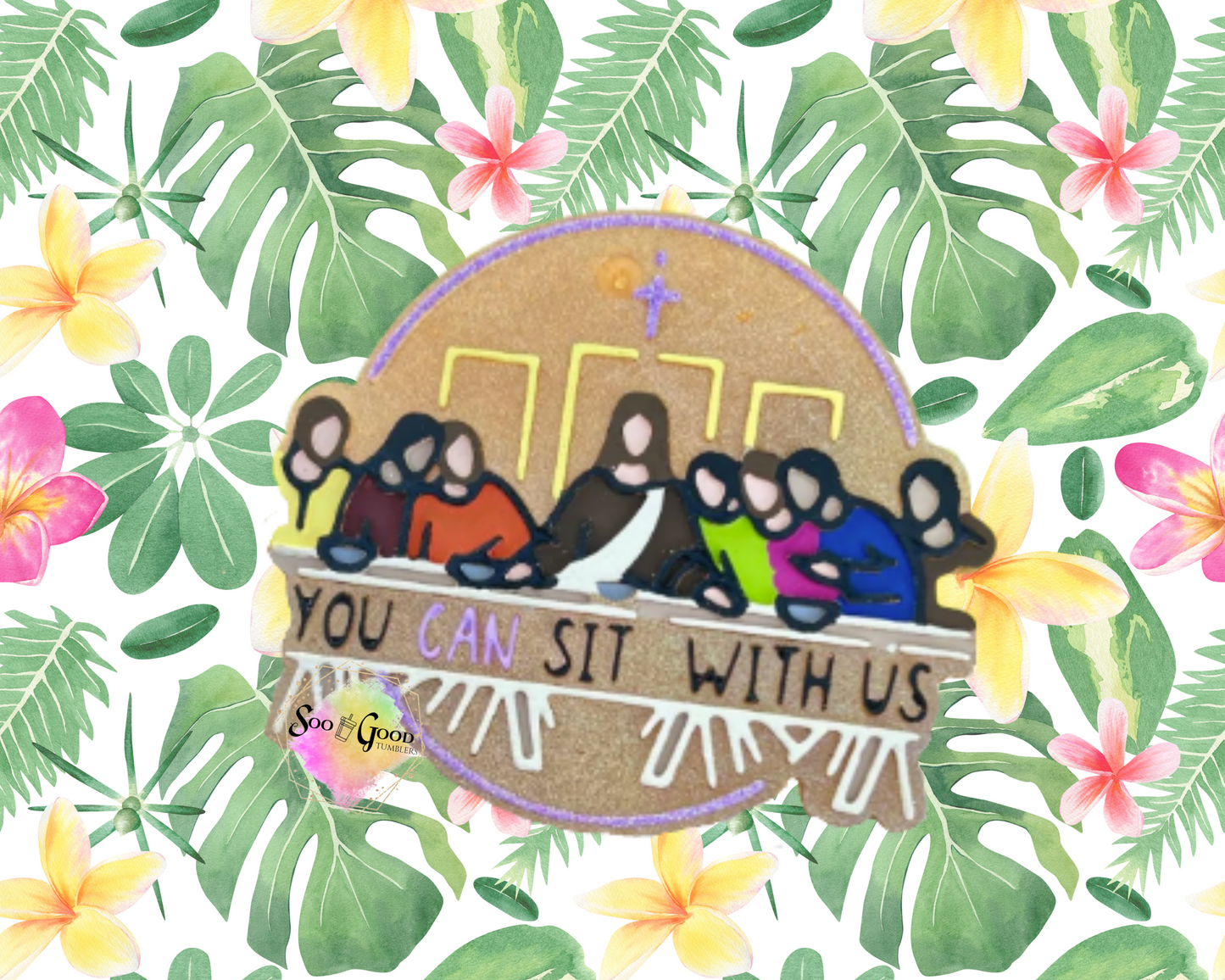 You Can Sit With Us Blinged Car Freshie