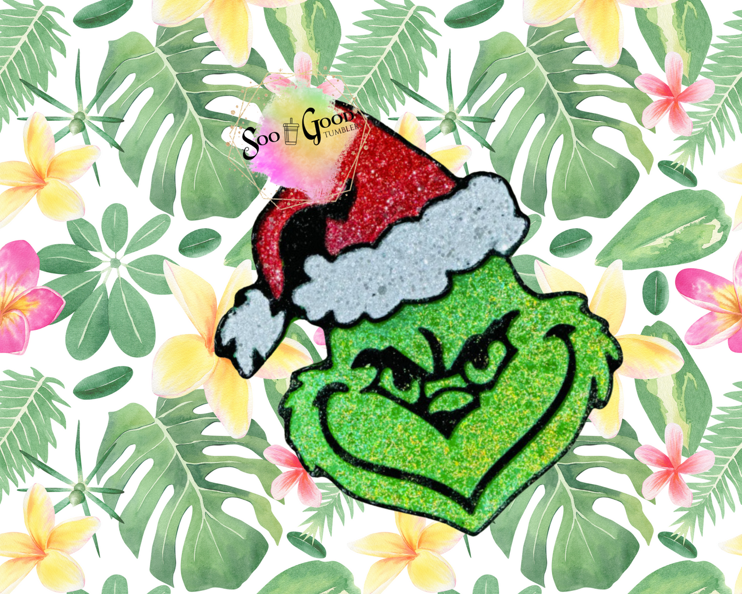 Grinch Blinged Car Freshie