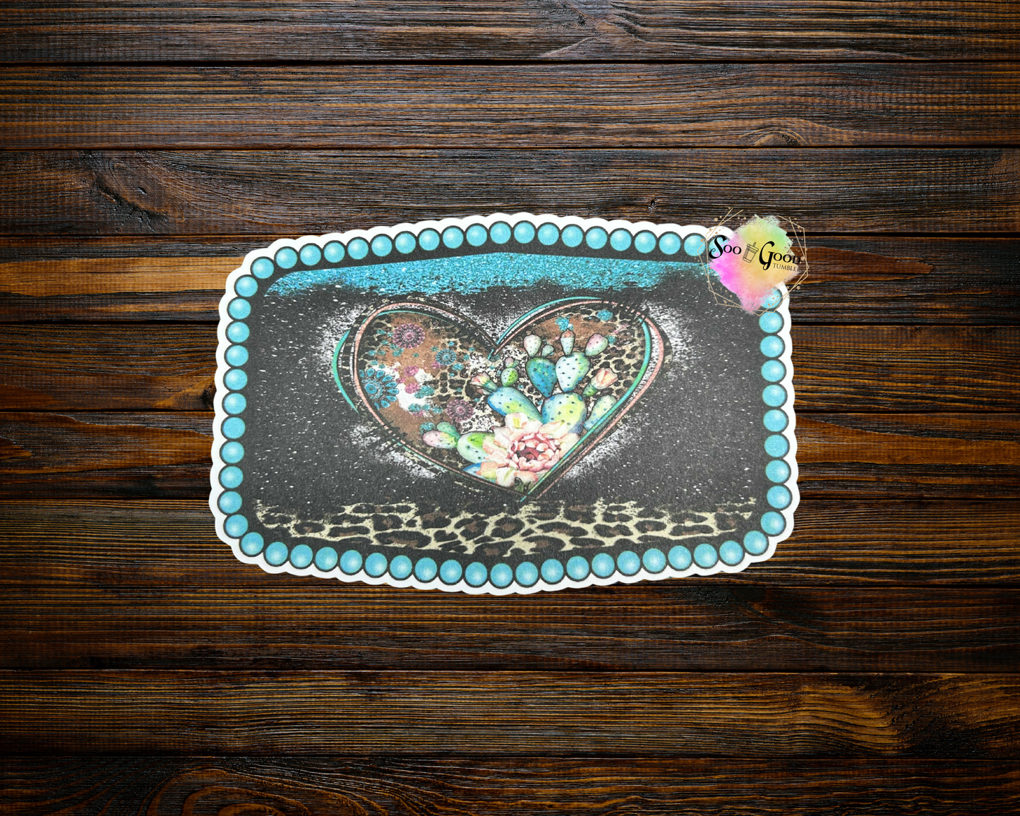 Belt Buckle Cardstock Car Freshie (Style 5)