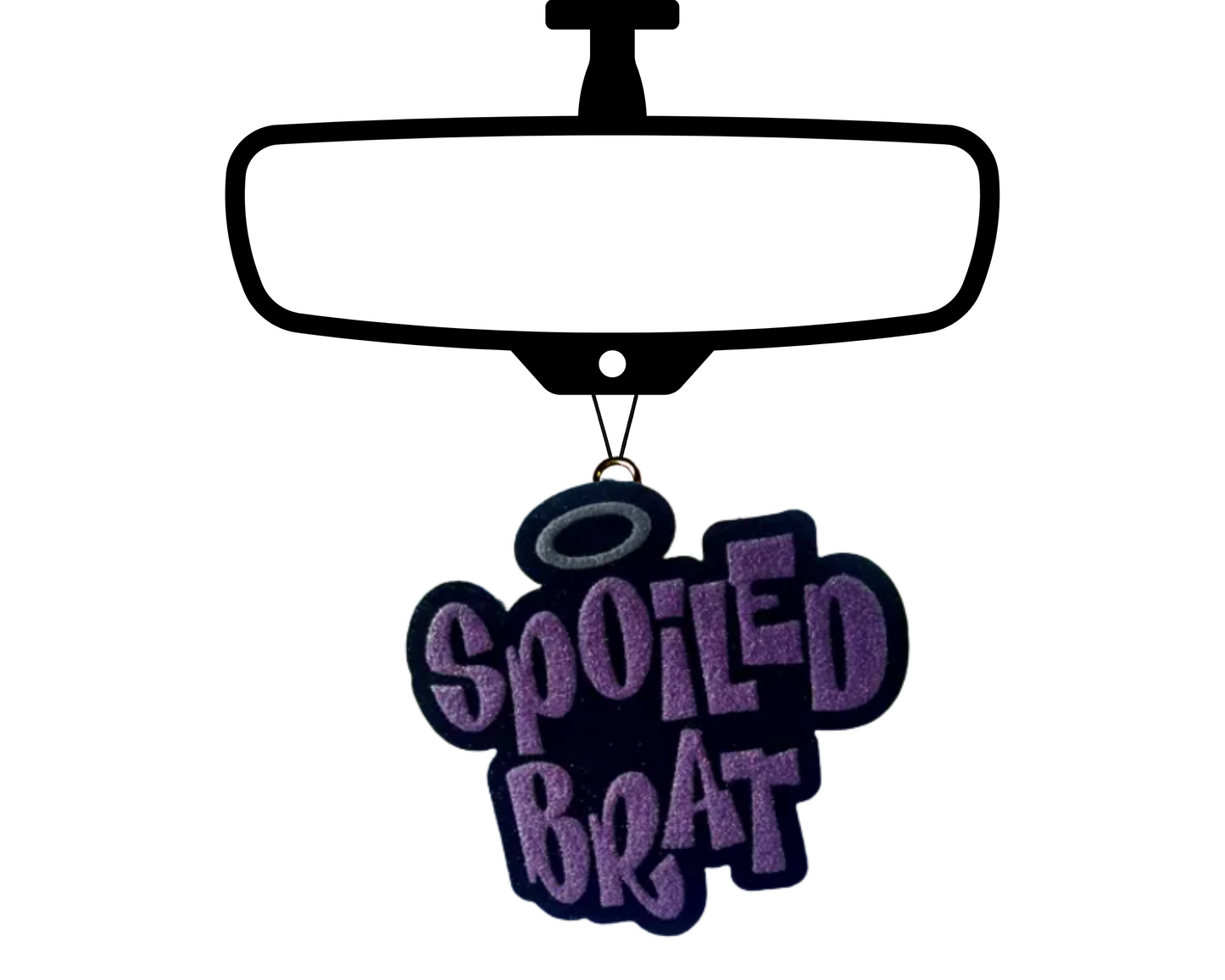 Spoiled Brat Blinged Car Freshie