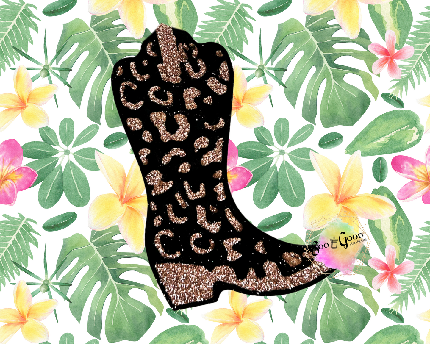 Western Boot Blinged Car Freshie