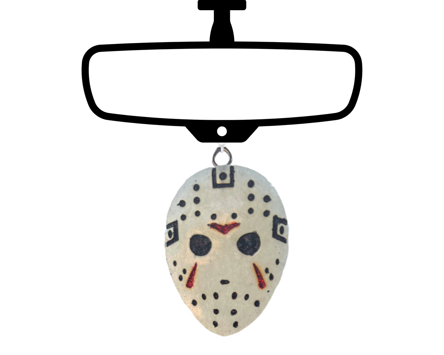 Jason Voorhees Blinged Car Freshie