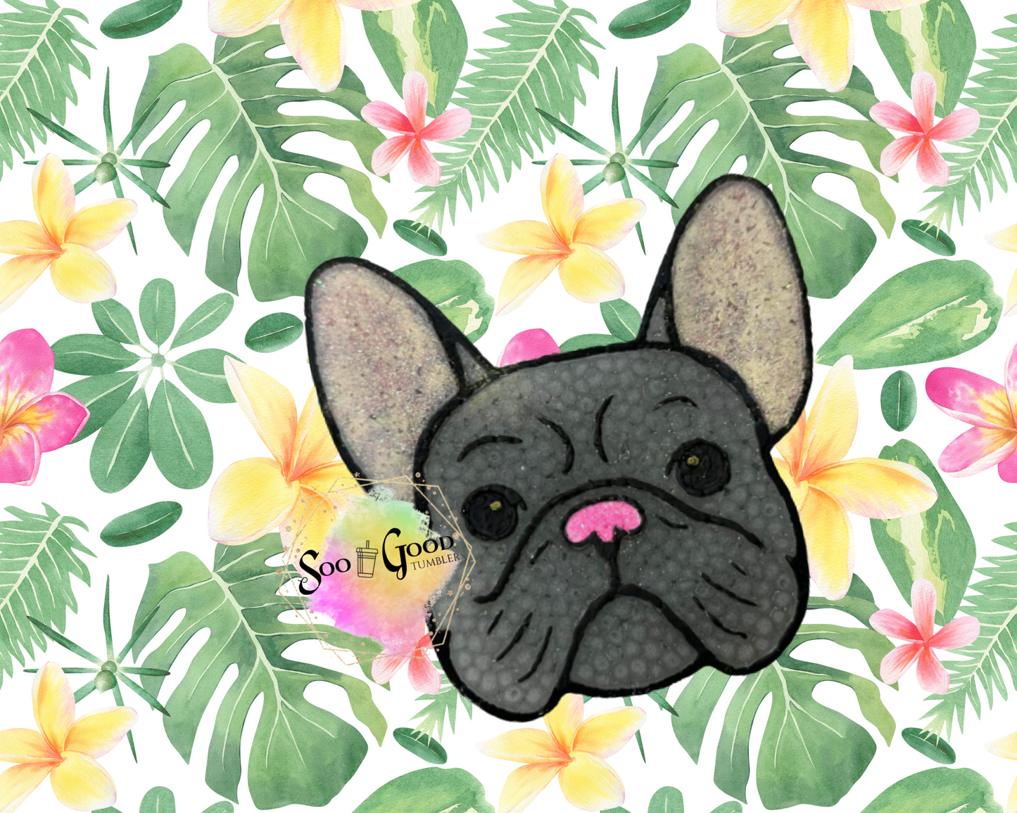 French Bulldog Blinged Car Freshie