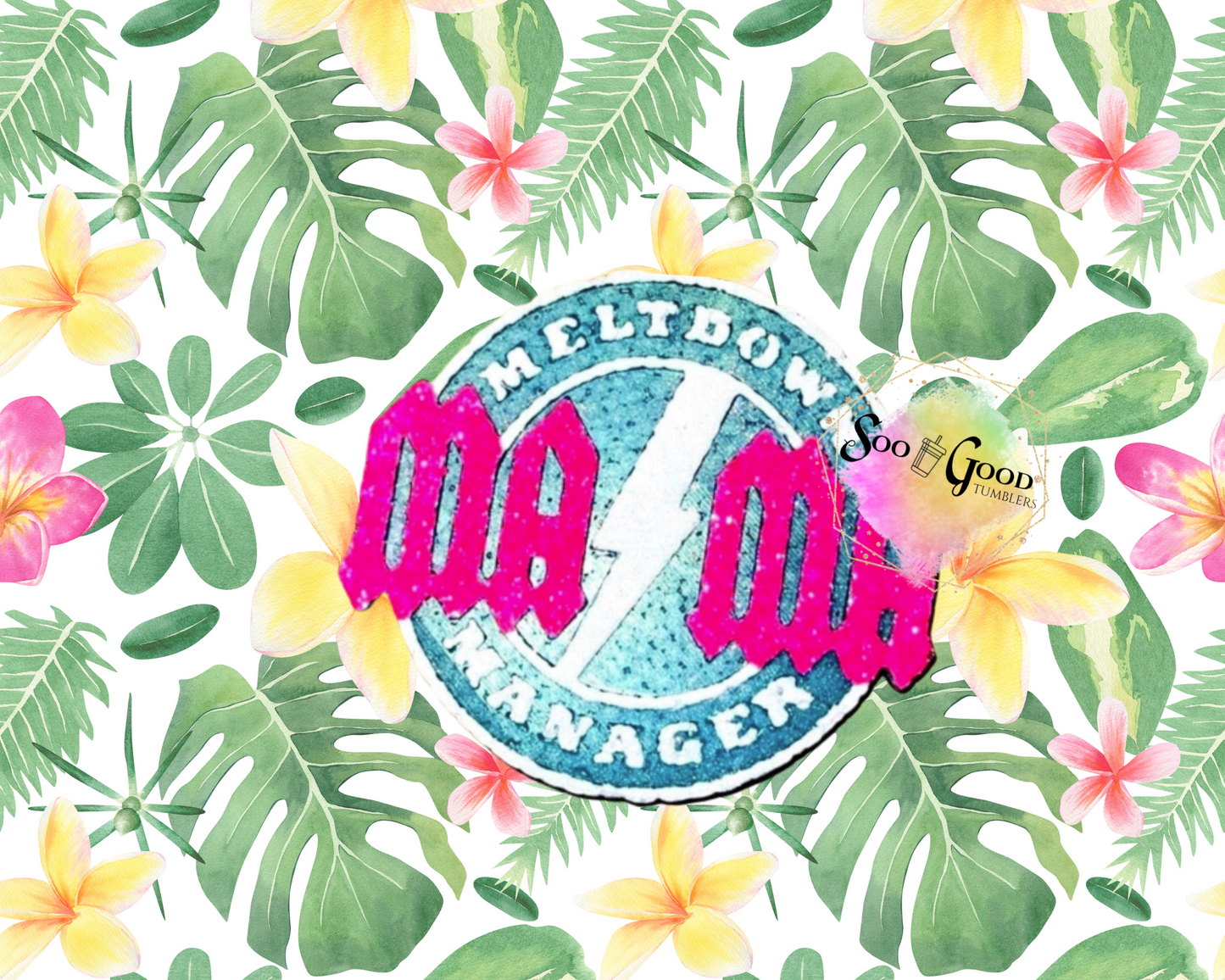 Meltdown Mama Blinged Car Freshie