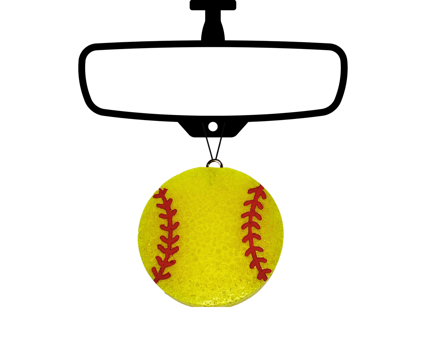 Softball/Baseball Blinged Car Freshie