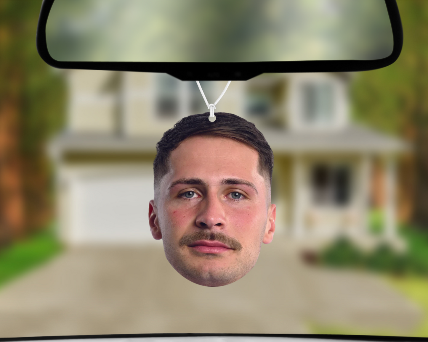 Big Head - Lachlan Ilias Car Air Freshener