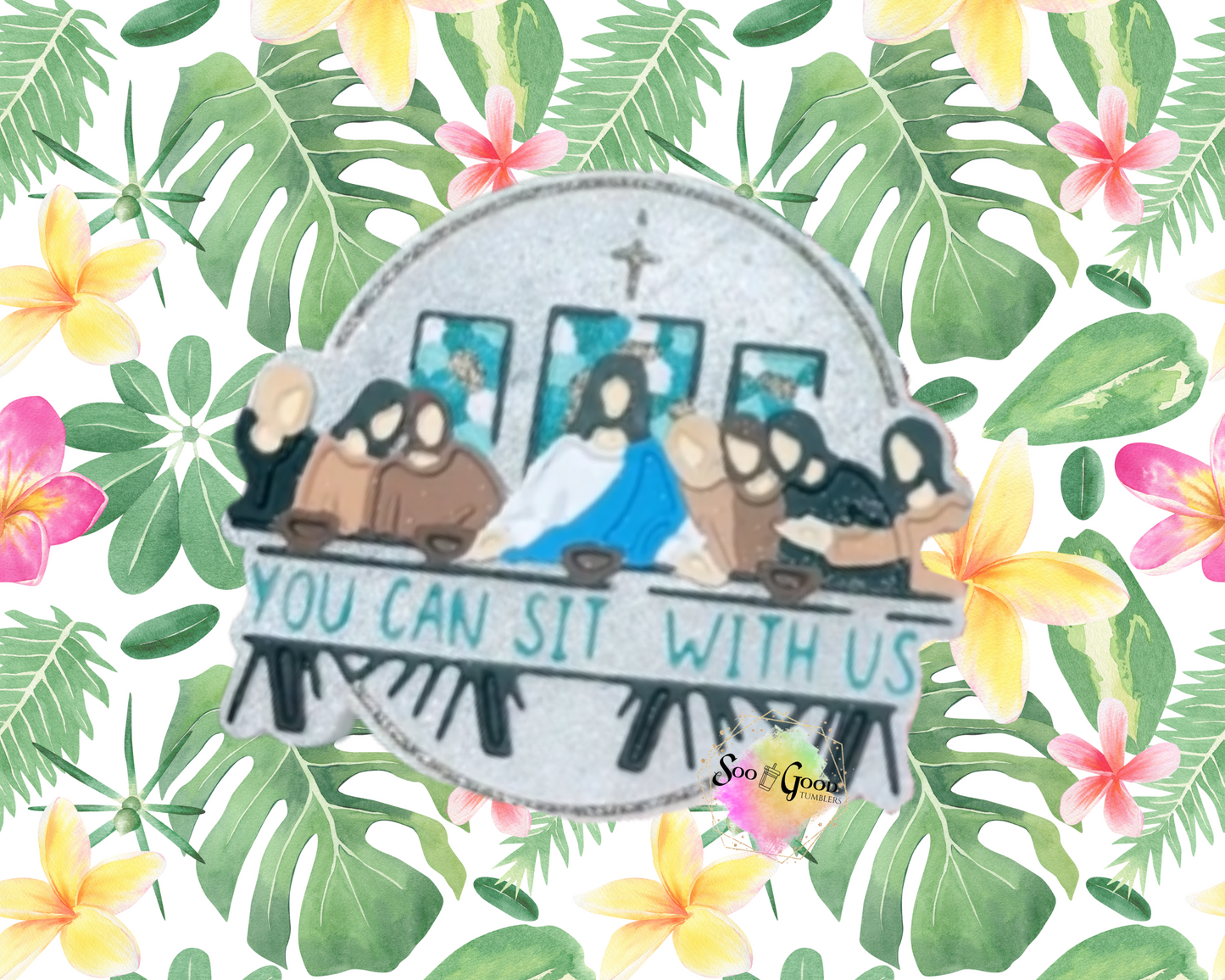 You Can Sit With Us Blinged Car Freshie