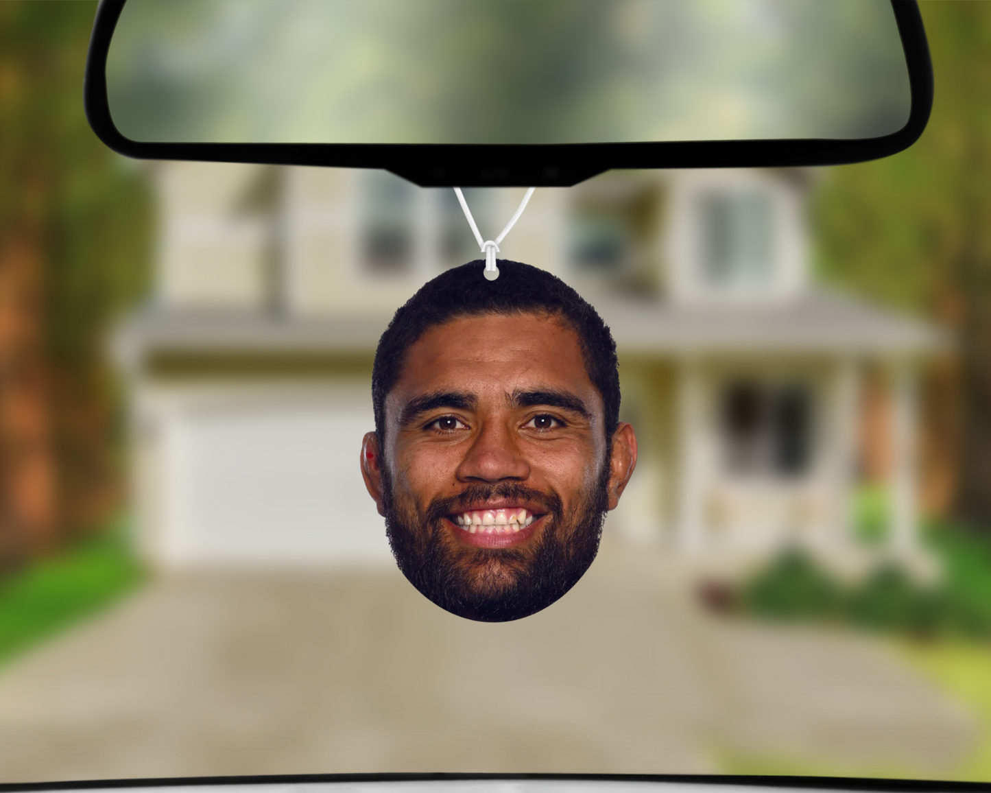 Big Head - Isaiah Papali'i Car Air Freshener