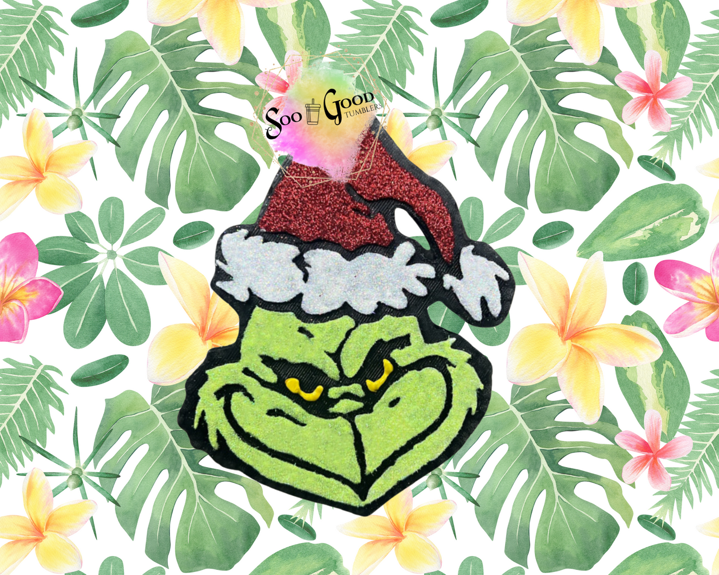 Grinch Blinged Car Freshie