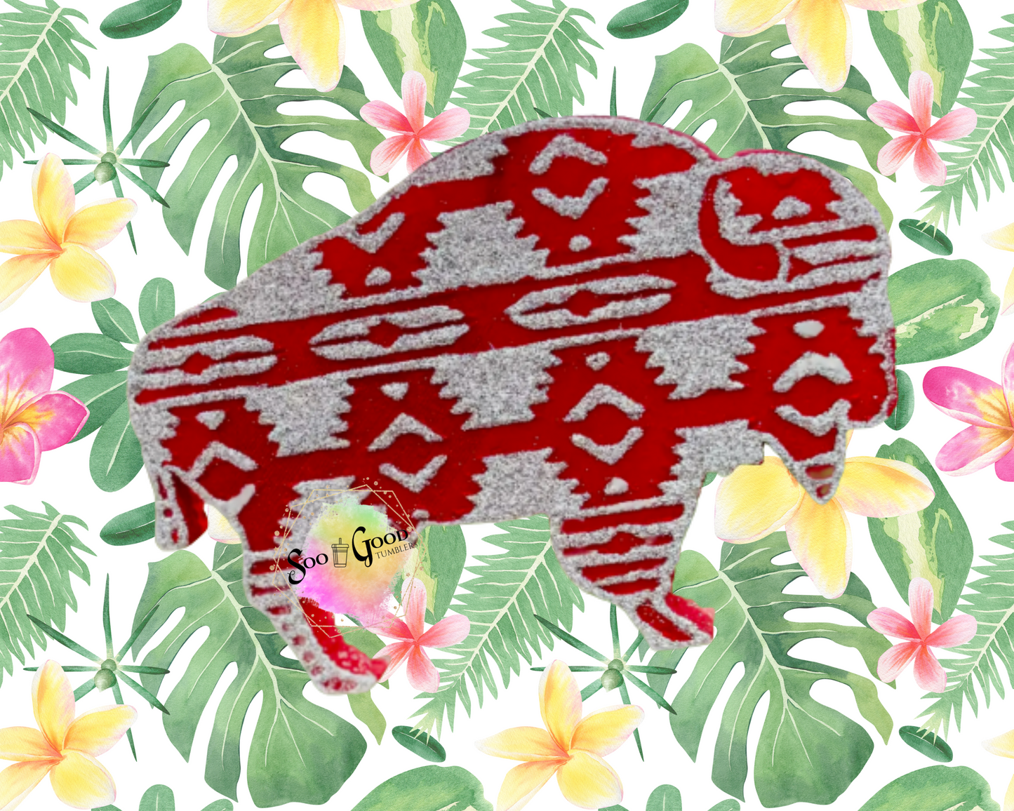 Buffalo Blinged Car Freshie