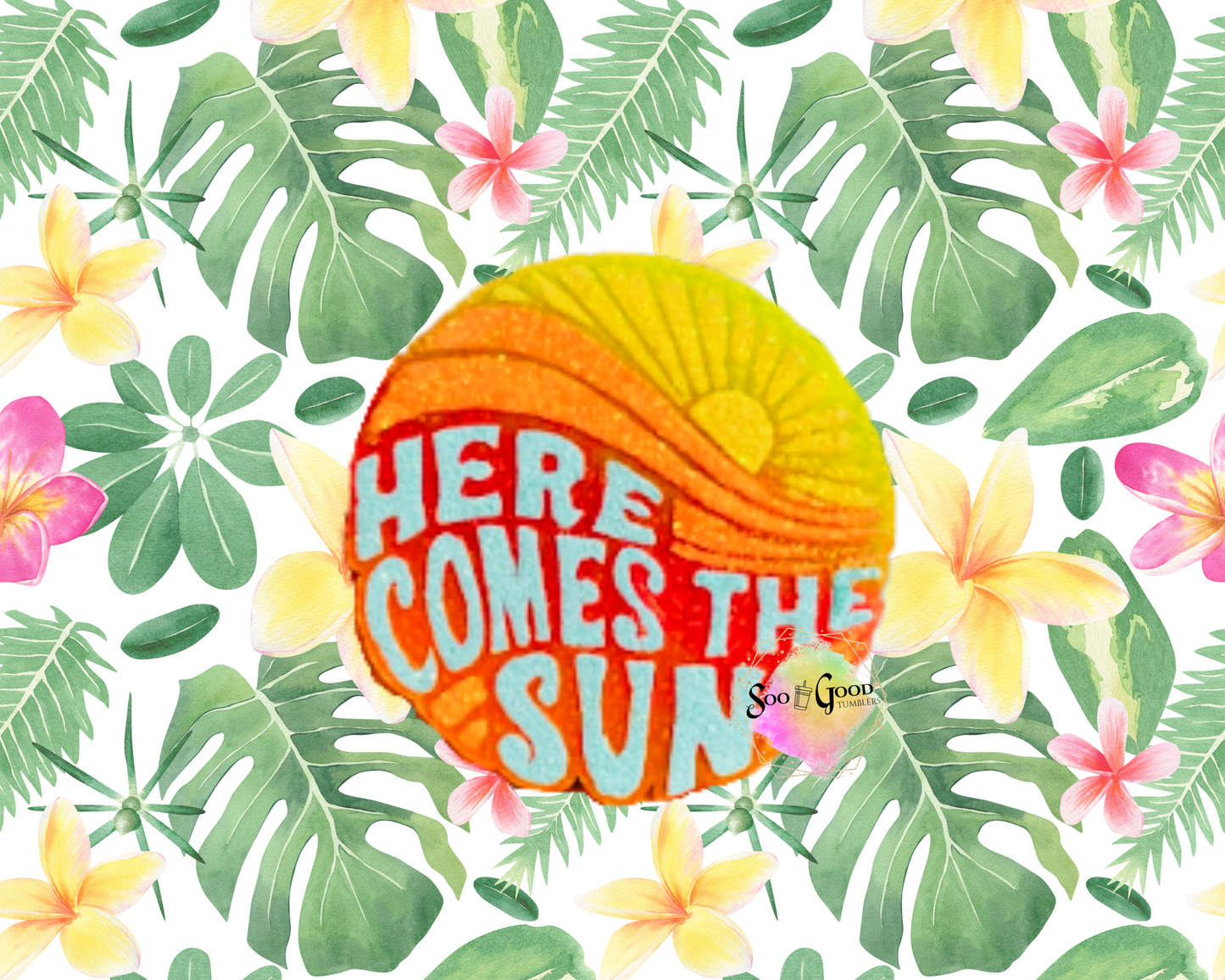 Here Comes The Sun Blinged Car Freshie