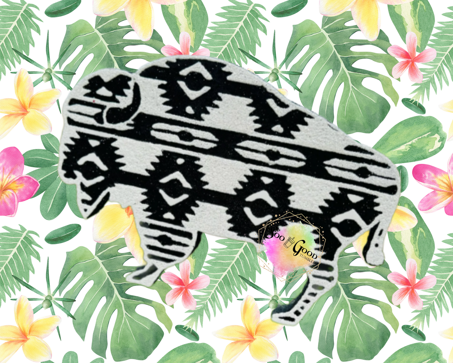 Buffalo Blinged Car Freshie