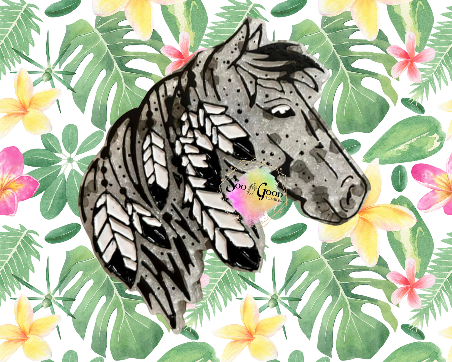 Horse Blinged Car Freshie