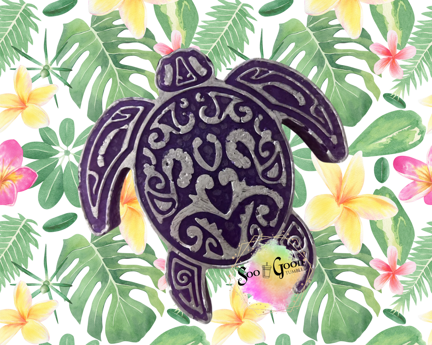 Sea Turtle Blinged Car Freshie