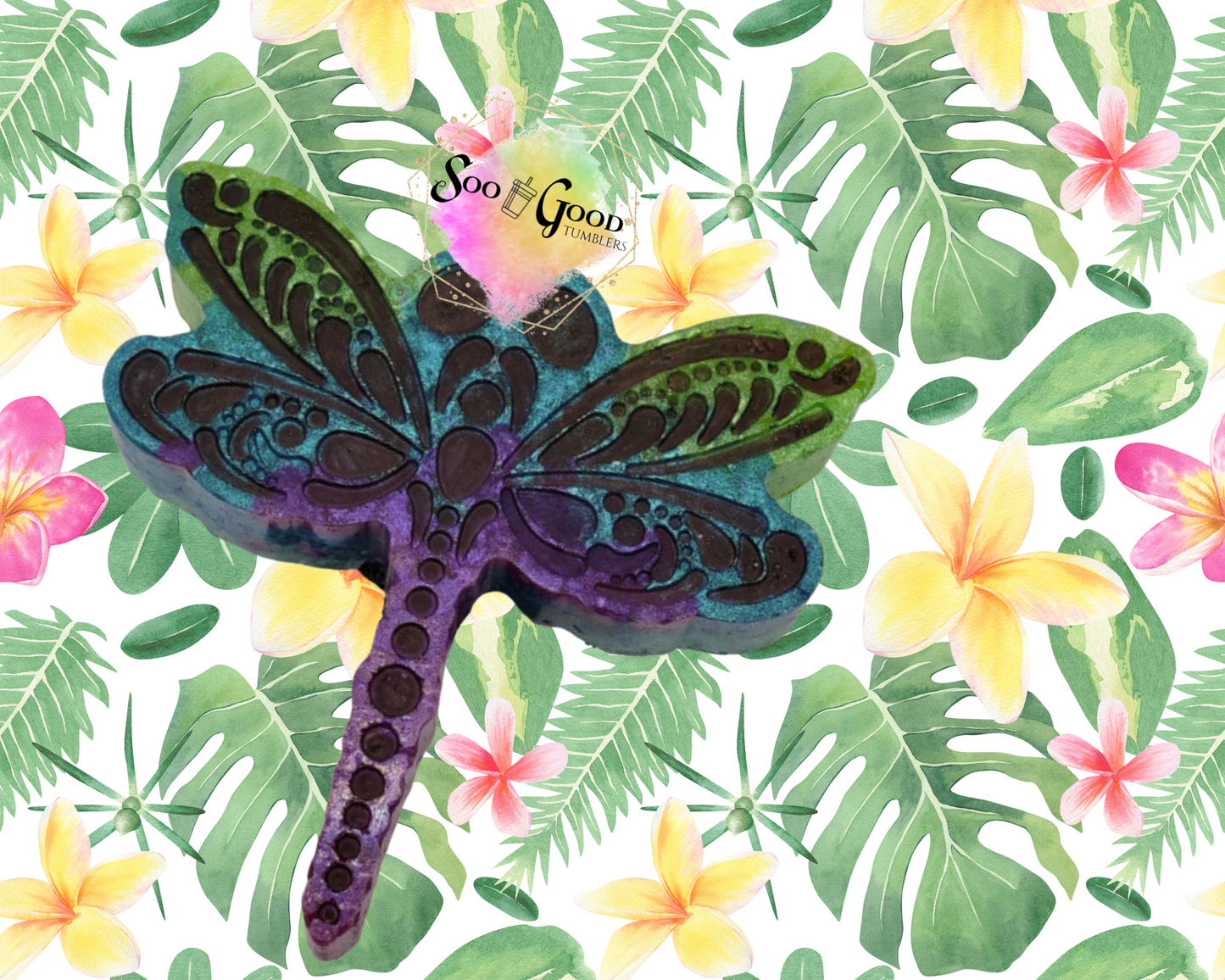 Dragonfly Blinged Car Freshie