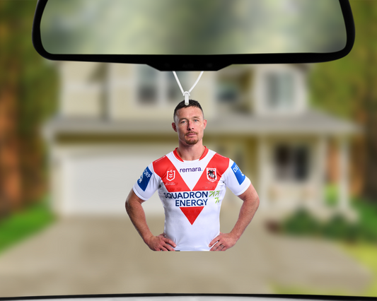 Team Photo - Damien Cook Car Air Freshener