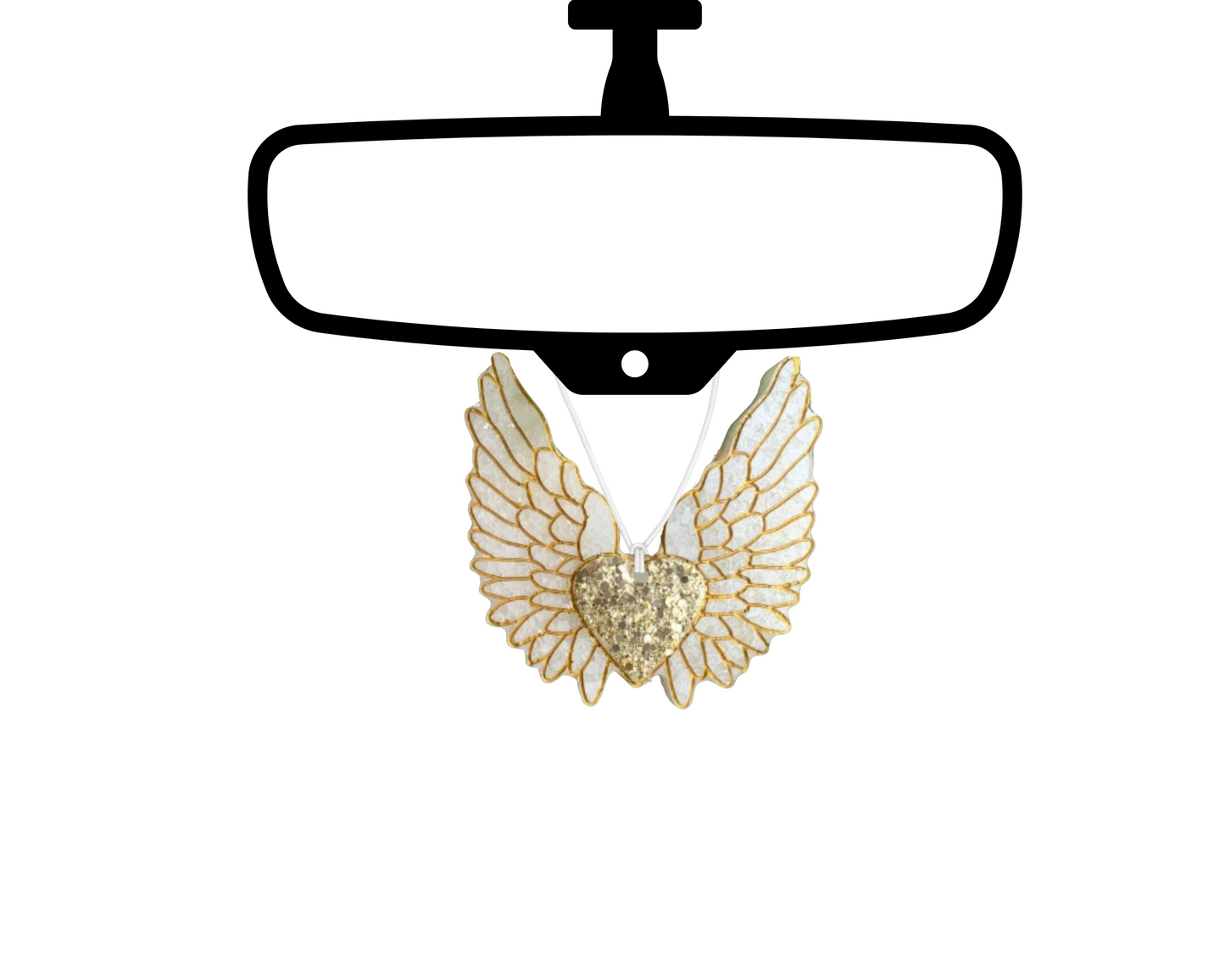 Angels Love Blinged Car Freshie