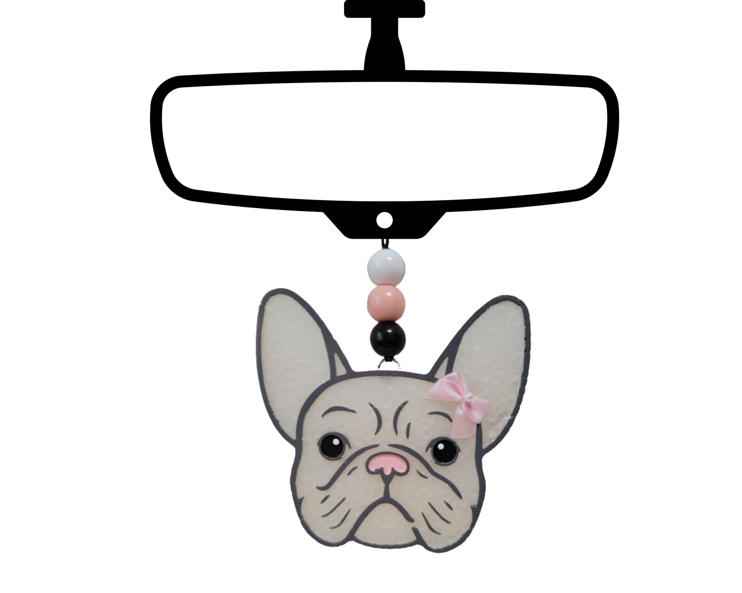 French Bulldog Blinged Car Freshie