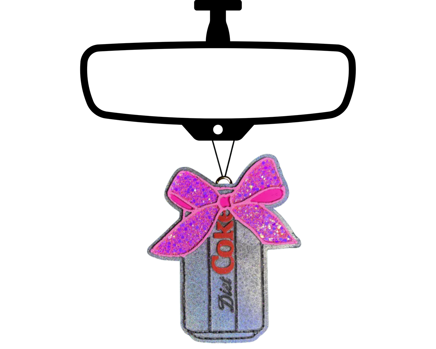 Diet Coke Blinged Car Freshie