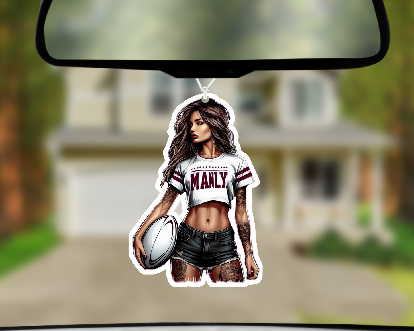 Sexy Goddess Fan Fave - Manly Sea Eagles Car Air Freshener