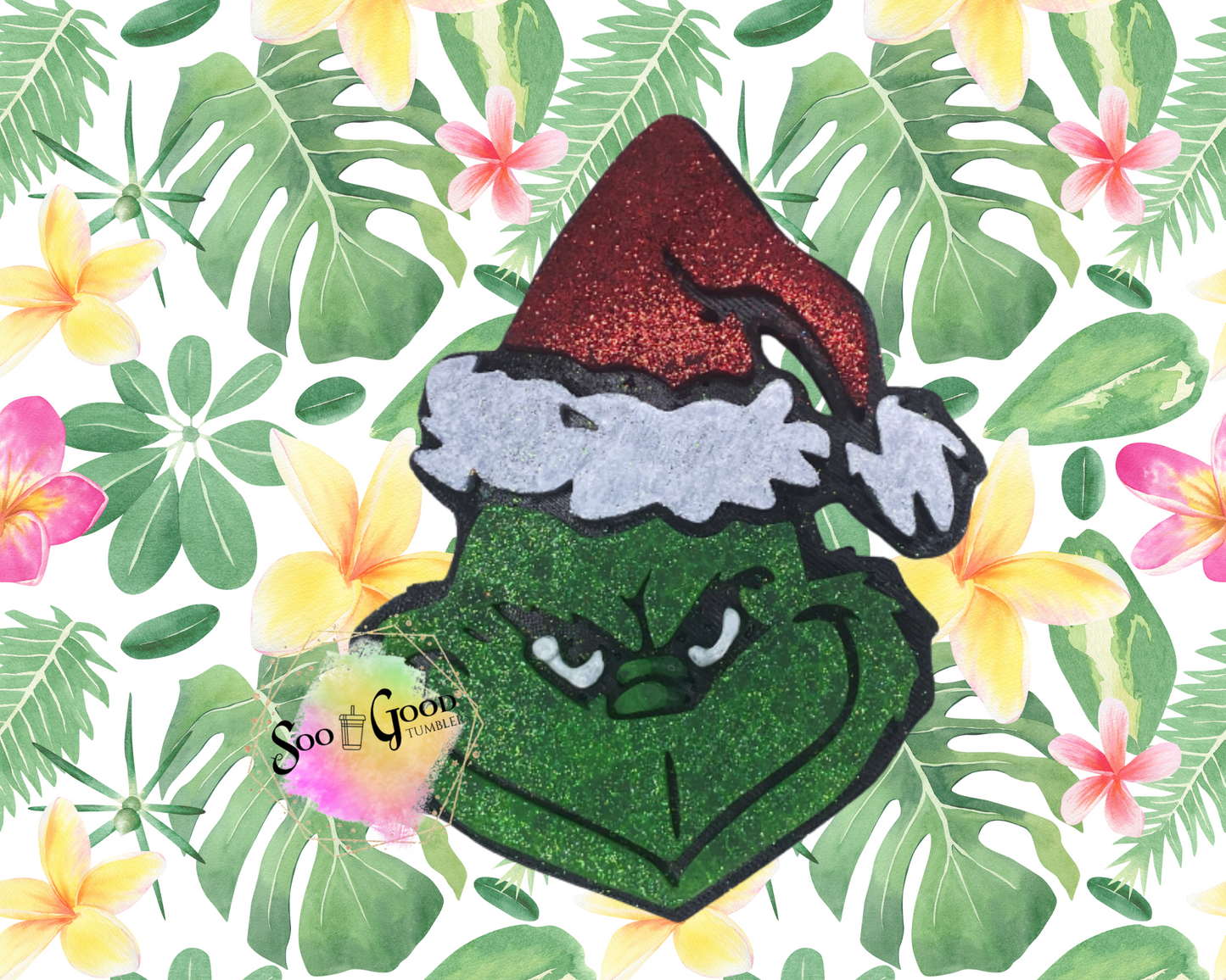Grinch Blinged Car Freshie