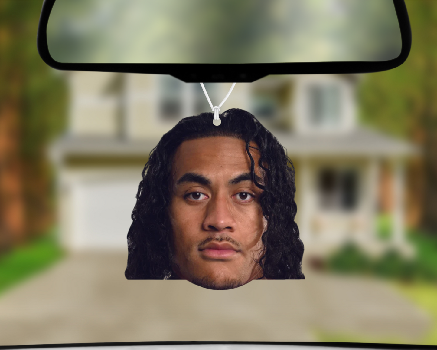 Big Head - Christian Tuipulotu Car Air Freshener