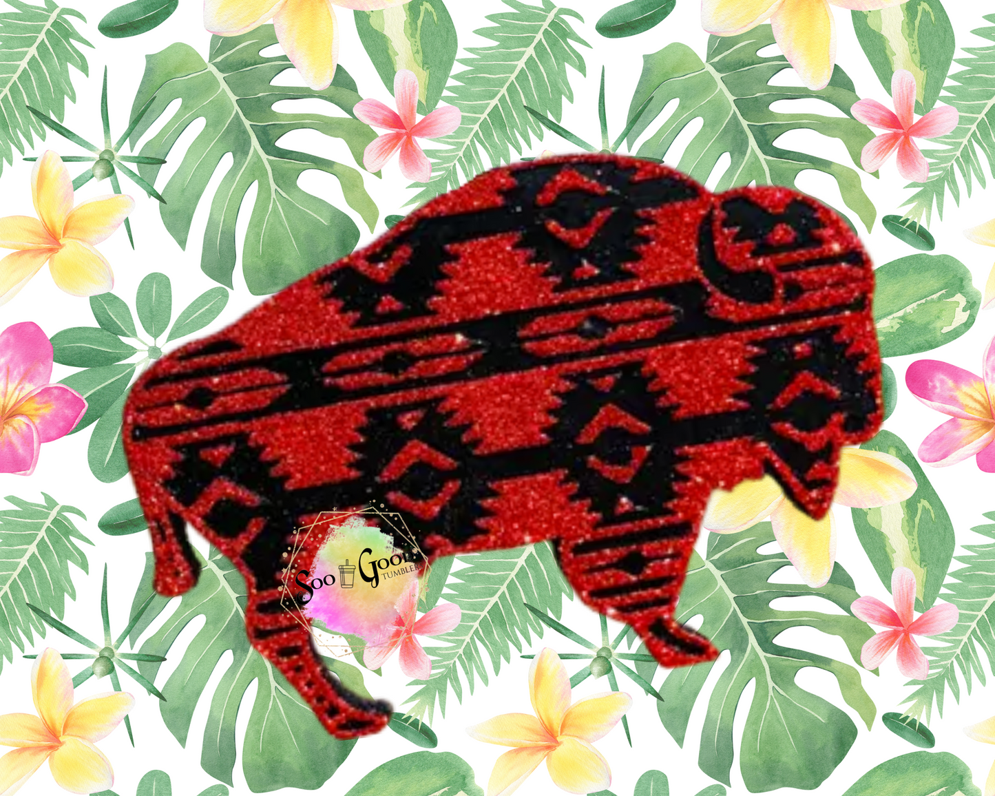 Buffalo Blinged Car Freshie
