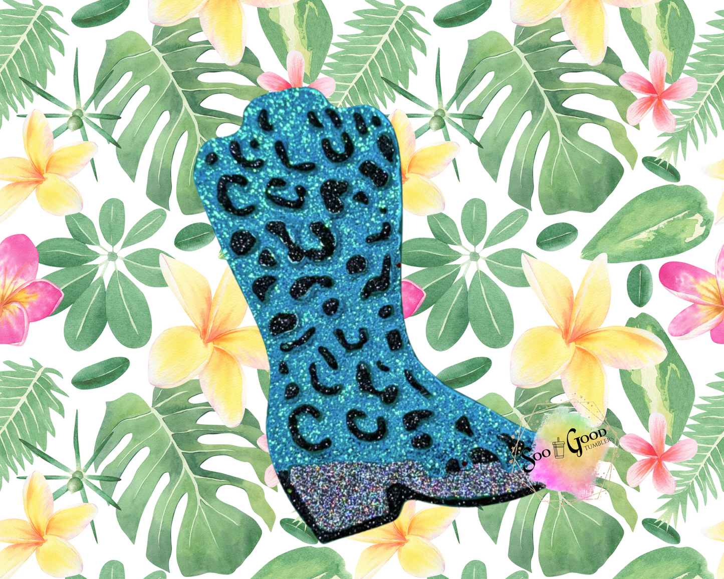 Western Boot Blinged Car Freshie