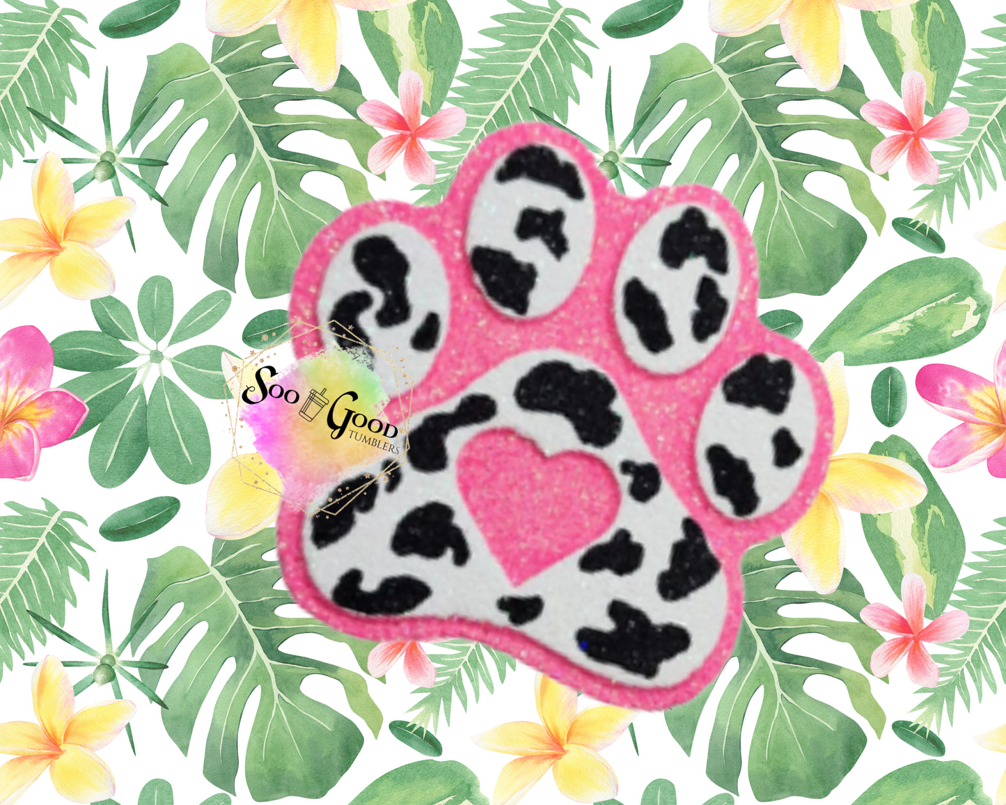 Puppy Paw Blinged Car Freshie