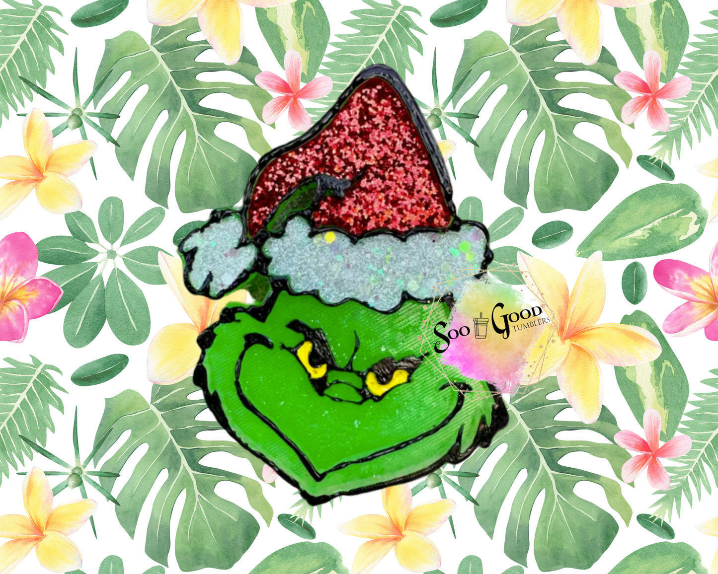 Grinch Blinged Car Freshie